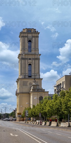 The restored and reopened garrison church in Breiten Straße, Potsdam, Brandenburg, Germany