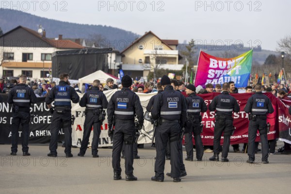 Bad Dürkheim: AfD campaign rall***The event must be protected from demonstrators and Antifa by the police