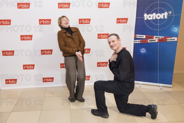 Corinna Harfouch and Mark Waschke at the preview of the crime thriller Tatort: Gefahrengebiet im Delphi Filmpalast on 21.01.2026
