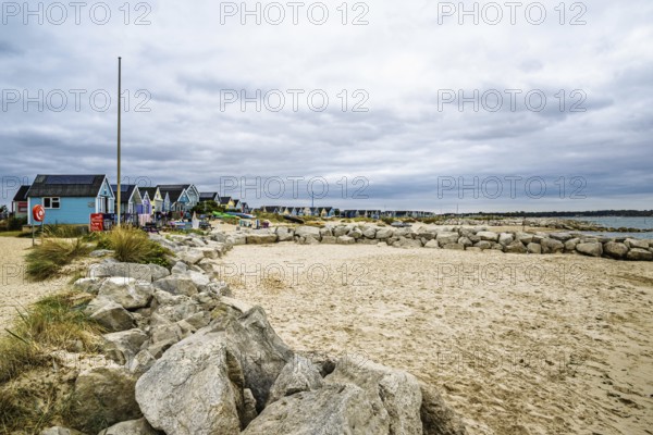Hengistbury Head, Christchurch Head, English Channel, Dorset, England, United Kingdom