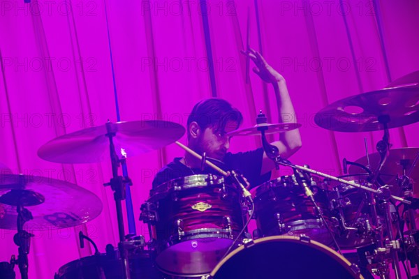 Drummer of The Obsession live at Munich's Zenith on 17.01.2026