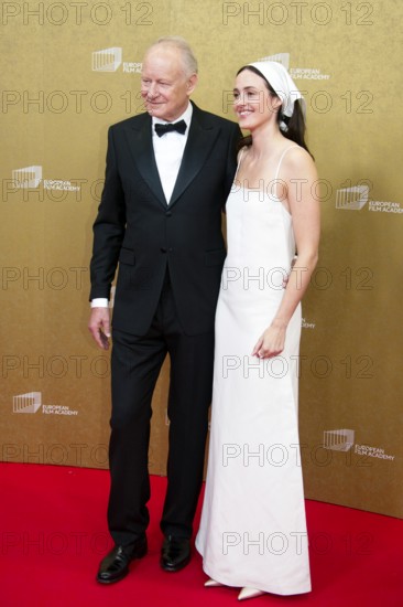 Stellan Skarsgard, Renate Reinsve, EUROPEAN FILM AWARDS Berlin 2026, photo call at the House of World Cultures, Berlin, 17.01.2026
