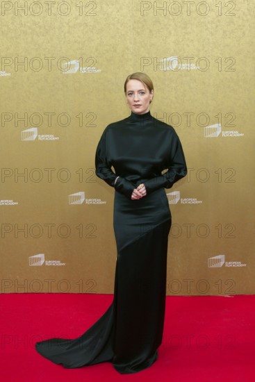 Leonie Benesch, EUROPEAN FILM AWARDS Berlin 2026, photo call at the House of World Cultures, Berlin, 17.01.2026