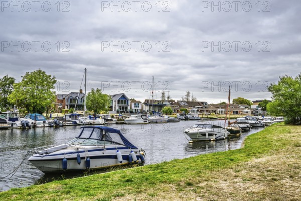 River Stour, Christchurch Quay, Southbourne, Wick, Bournemouth, England