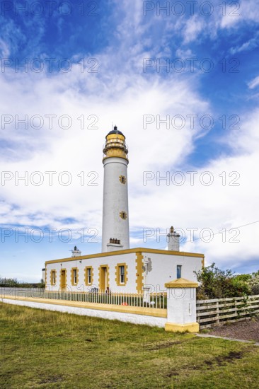 Barns Ness Lighthouse, Dunbar, East Lothian, Scotland, UK
