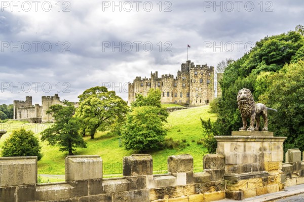 Alnwick Castle, Alnwick, Northumberland, England, UK