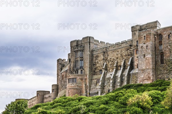 Bamburgh Castle, Northumberland, Northeast Coast, England, UK