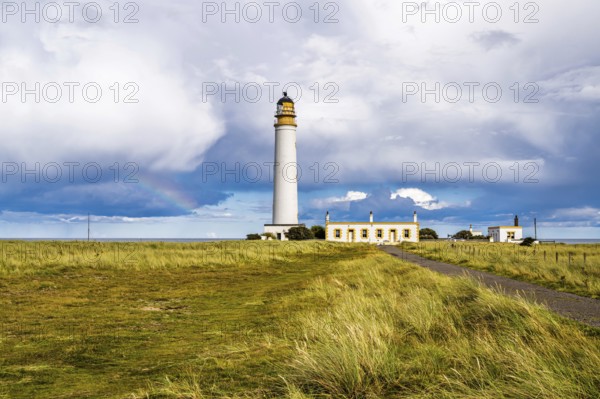 Barns Ness Lighthouse, Dunbar, East Lothian, Scotland, UK