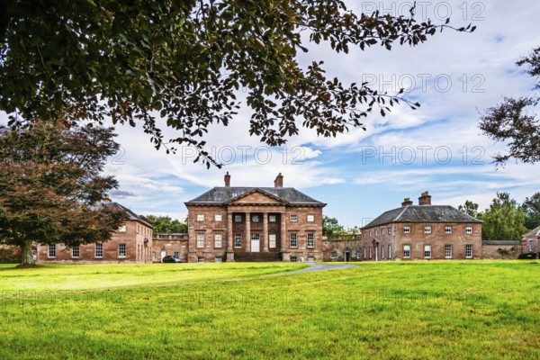 Paxton House, River Tweed, Paxton, Berwick-upon-Tweed, Berwickshire, Scotland, UK