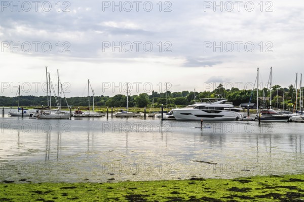 Swanwick Marina, River Hamble, Swanwick, Southampton, Hampshire, UK
