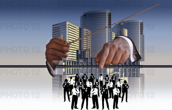 Symbolic photo, conductor of money, financial market, stock exchange, charts, prices, rising, falling, trader, broker, investment banker, central bank, ECB, international markets, resistance to USA and mafia methods by Donald Trump, elections, EU elections, population, multilateral negotiation, economic areas, capitalism, communism, treaties, agreements, nation states, agreements, international law, opponents, protectionism, espionage, customs agreement, taxation, European Parliament, Brussels, American tariff policy, Donald Trump