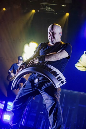 Coen Janssen, keyboardist from Epica, live on Arcane Dimensions Tour 2026 at Munich's Zenith on 17.01.2026
