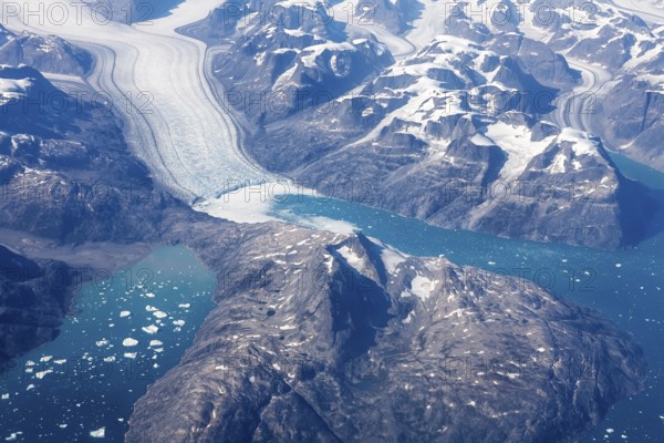 Coast of East Greenland, Arctic, Greenland, geographically part of North America, politically part of the Kingdom of Denmark
