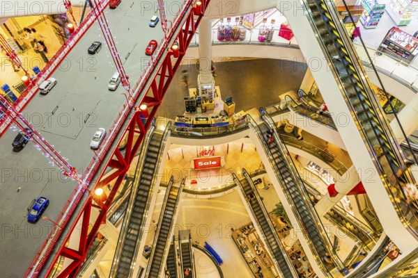 Themed shopping mall, San Francisco theme, luxury stores, Terminal 21, Bangkok, Thailand's metropolis, Thailand