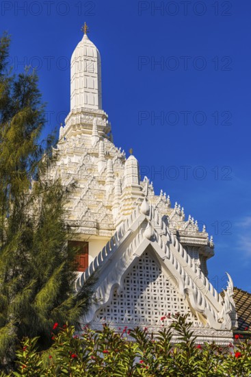 The Grand Royal Palace, White Pagoda, Phra Nakhon, Bangkok, Thailand's metropolis, Thailand