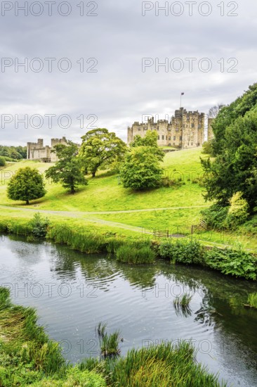 Alnwick Castle, Alnwick, Northumberland, England, UK