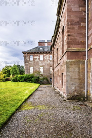 Paxton House, River Tweed, Paxton, Berwick-upon-Tweed, Berwickshire, Scotland, UK
