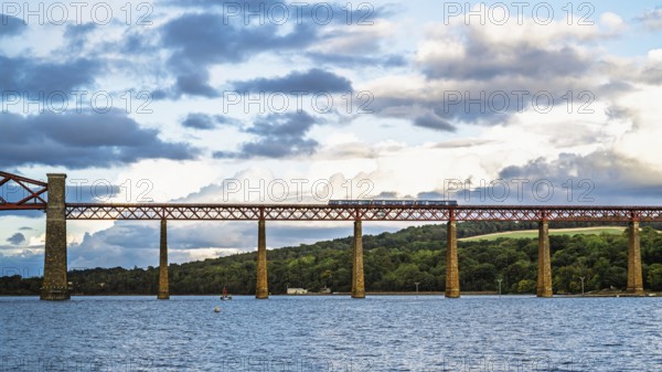 Forth Bridge, Queensferry Crossing, Forth Estuary, Scotland, UK