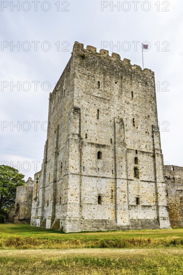 Ruins of Portchester Castle, Portchester, Fareham, Hampshire, UK
