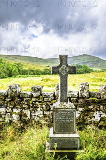The Chapel at Hermitage, Hermitage Castle, Hermitage Water, Liddesdale, Roxburghshire, Newcastleton, Hawick, Scotland, UK
