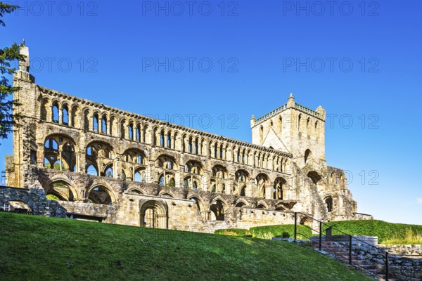 Jedburgh Abbey, Augustinian Abbey, Jedburgh, Scottish Borders, Scotland, UK