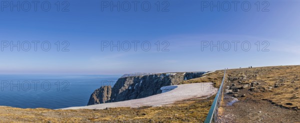 Honningsvag, North Cape, the northernmost part of norway in Arctic Circle. island Famous cruise and tourist destination