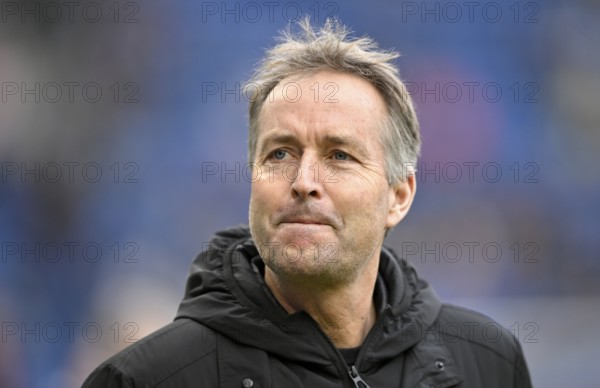 Coach coach Kasper Hjulmand Bayer 04 Leverkusen portrait tense thoughtful PreZero Arena, Sinsheim, Baden-Württemberg, Germany