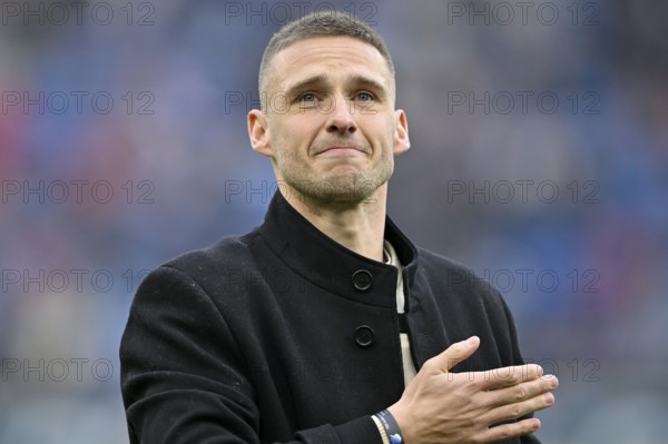 Farewell emotional Pavel Kaderabek TSG 1899 Hoffenheim Portrait thanks fans PreZero Arena, Sinsheim, Baden-Württemberg, Germany