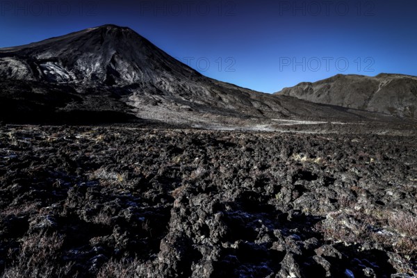 Rocky landscapes along the Tongariro Alpine Crossing, Tongariro National Park, North Island, New Zealand