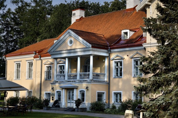 Elegant manor house in Vihula with classic architecture and red roof, Vihula, Estonia
