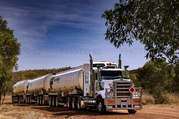 OFF Northern Territory border, Western Australia, road train