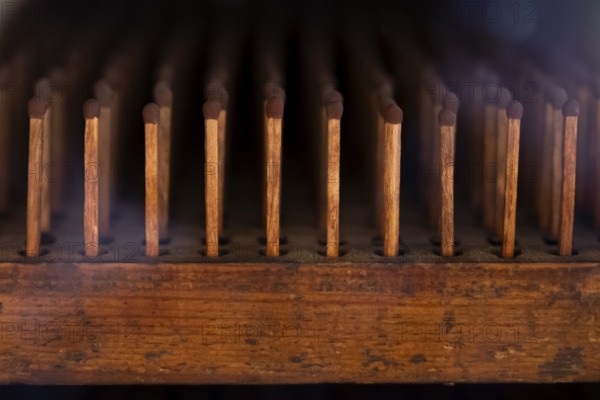 Production of matches, Tändsticksmuseet match museum or match museum, Jönköping, Jönköpings län, Sweden