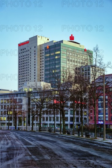 Sparkasse Leipzig building and Hotel The Westin, Löhrs Carré office complex, Leipzig, Saxony, Germany