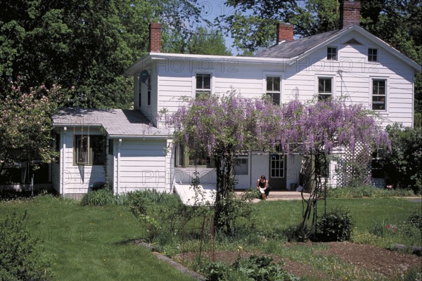 Typical American house, Marksborow, New Jersey, USA