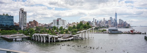 Little Island, Pier 54, New York, USA