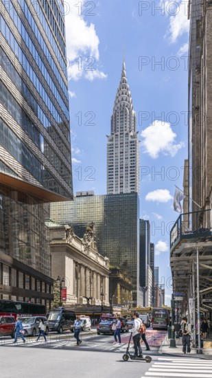 Grand Central Terminal and Chrysler Building, New York, USA