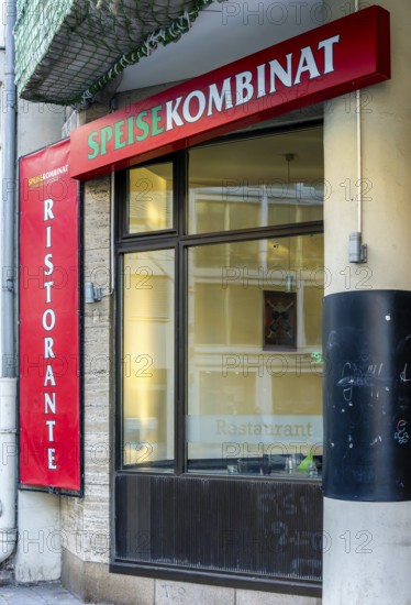 Speise Kombinat Restaurant, vacant restaurant on Chausseestrasse in Berlin Mitte, Germany