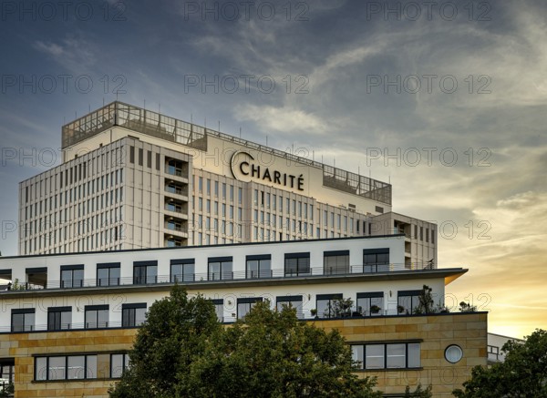 The Berliner Charite building in Mitte, Berlin, Germany