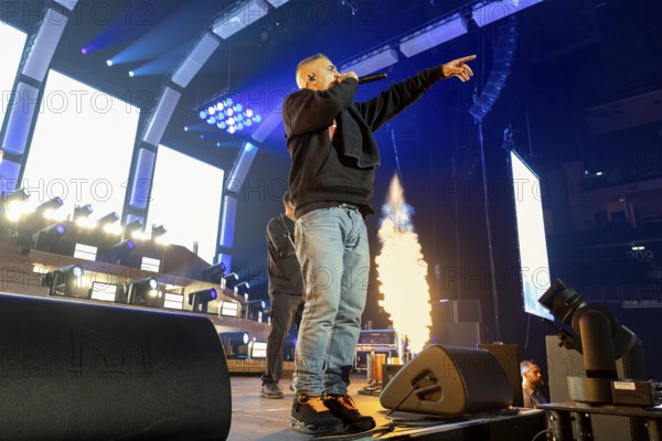 BUSHIDO, (aka Anis Mohamed Youssef Ferchichi), Rap, Alles wird gut Tour 2026, live on 12 January, 2026, Uber Arena, Berlin, Germany < english> BUSHIDO, Rap, Alles wird gut Tour 2026, live on January 12, 2026, Uber Arena, Berlin, Germany