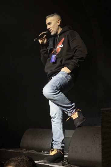 BUSHIDO, (aka Anis Mohamed Youssef Ferchichi), Rap, Alles wird gut Tour 2026, live on 12 January, 2026, Uber Arena, Berlin, Germany < english> BUSHIDO, Rap, Alles wird gut Tour 2026, live on January 12, 2026, Uber Arena, Berlin, Germany