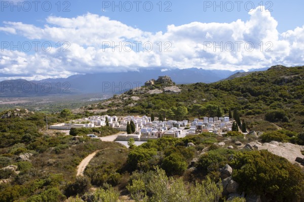 Calvi Cemetery, Haute Corse Department, Corsica, France