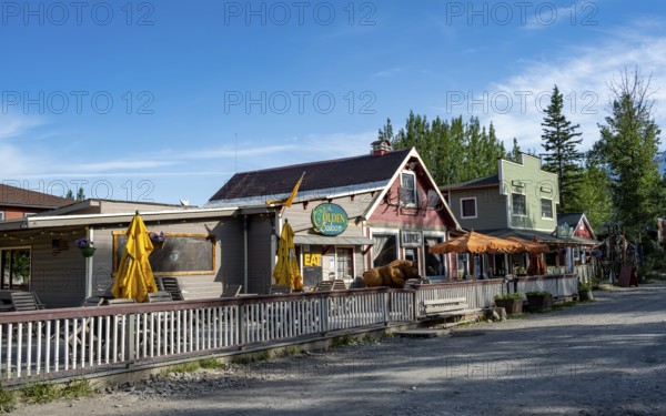 Historic Buildings, McCarthy, Wrangell St. Elias National Park, Alaska, USA