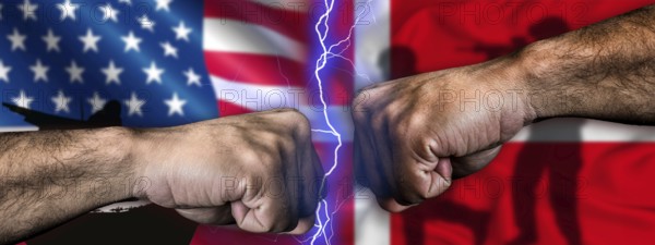Denmark vs USA political tension. USA and Denmark conflict of interest