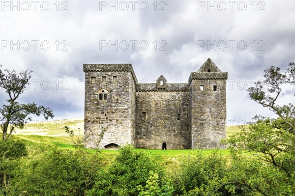 Hermitage Castle, Hermitage Water, Liddesdale, Roxburghshire, Newcastleton, Hawick, Scotland, UK