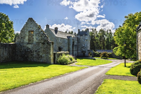 Ferniehirst Castle, Oxnam, Jedburgh, Scottish Borders, Roxburghshire, Scotland, UK