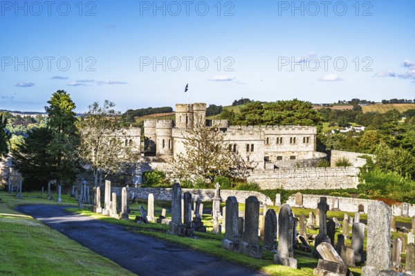 Jedburgh Castle, Jedburgh, Scottish Borders, Scotland, UK