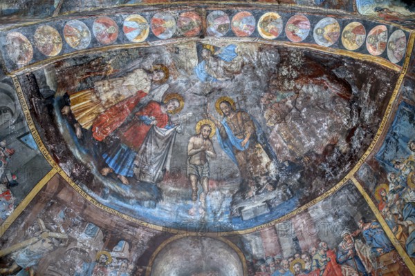Krusedol Monastery, Frescoes and mural paintings, Vojvodina Province, Serbia