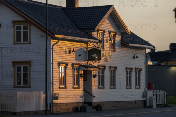 Nordpol Kro pub in Vardö, Norway's oldest pub, Vardø, Finnmark, Norway