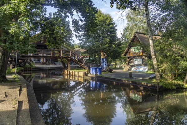 Open-air museum beim Spreewalddorf Lehde, Lübbenau/Spreewald, Brandenburg, Germany