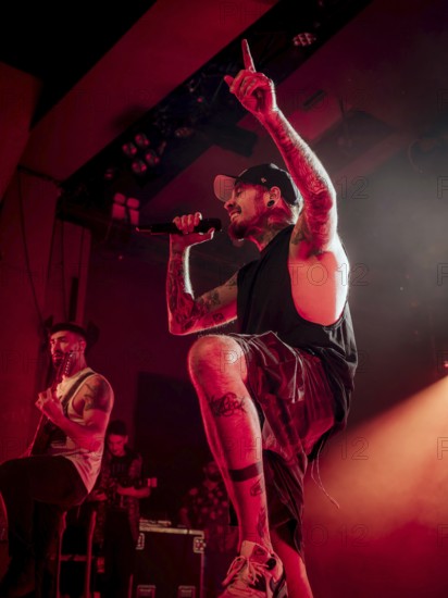 Singer Matthias Engst and guitarist Ramin Tehrani from Engst live on 10-year anniversary tour tour at Berlin's Astra Kulturhaus on 20.12.2025